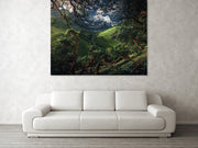 Summer Green Mountain - Metal Print